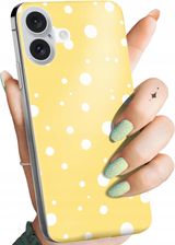 Hello Case Etui Do Apple Iphone 16 Kropki Grochy Bokeh Dots Obudowa Pokrowiec
