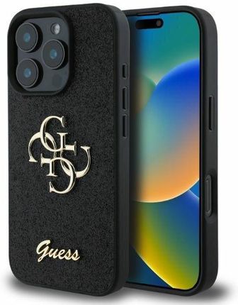 Guess Guhcp16Xhg4Sgk Iphone 16 Pro Max 6,9" Czarny/Black Hc Fixed Glitter Big 4G