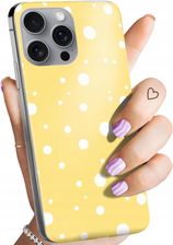 Hello Case Etui Do Iphone 16 Pro Max Kropki Grochy Bokeh Dots Obudowa Pokrowiec