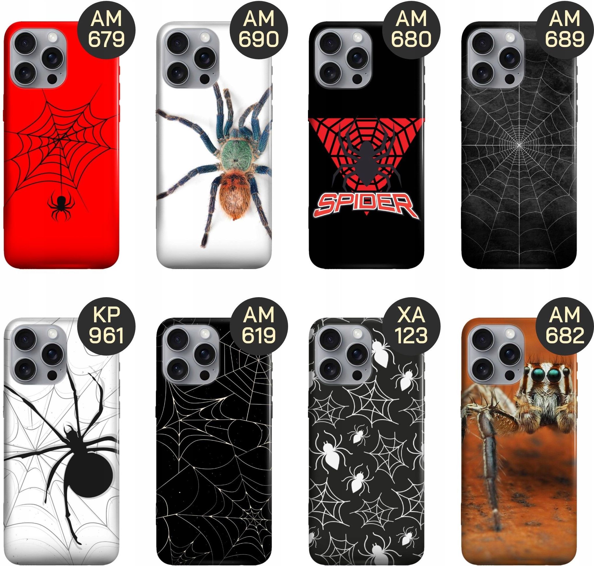 Hello Case Etui Do Iphone 16 Pro Max Pająk Spider Pajęczyna