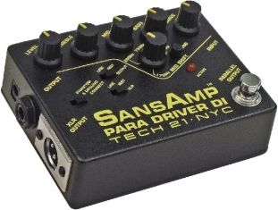TECH21｜SANSAMP PARA D DI Tech 21 SansAmp Bass Driver DI V2 – Thomann Polska