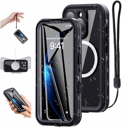 Supero Etui Wodoodporne, Wodoszczelne Do Iphone 16 Pro, Case Do Magsafe Pokrowiec