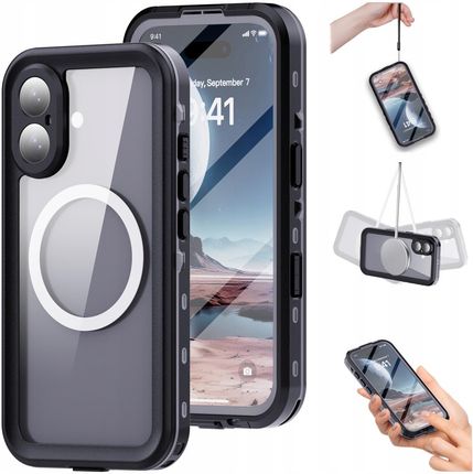 Supero Etui Wodoodporne, Wodoszczelne Do Iphone 16 Plus, Case Do Magsafe Pokrowiec