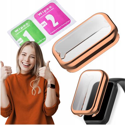 Chronsmarta Etui Ochronne 2W1 Do Xiaomi Redmi Smart Band 2 Mi Band 8 Active Obudowa