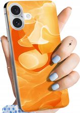Hello Case Etui Do Iphone 16 Plus Pomarańczowe Pomarańcze Orange Obudowa Case