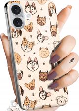 Hello Case Etui Do Iphone 16 Plus Psy Pieski Psiaki Obudowa Pokrowiec Case