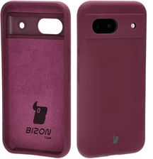 Bizon Silikonowe Etui Soft Case Do Google Pixel 8A, Ciemnofioletowe