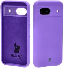 Bizon Silikonowe Etui Soft Case Do Google Pixel 8A, Fioletowe