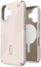 Speck Presidio2 Grip Clicklock & Magsafe - Etui Iphone 16 (Bleached Bone / Heirloom Gold / Hazel Brown)