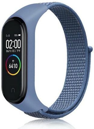 Beline Pasek Mi Band 7/6/5/4/3 Nylonloop Niebieski/Blue