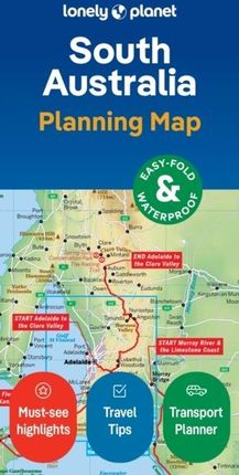 Lonely Planet South Australia Planning Map Lonely Planet