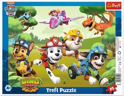 Zdjęcie Trefl Puzzle ramkowe 25el. Wyczynowe triki piesków 31429 - Dolsk