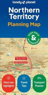 Lonely Planet Northern Territory Planning Map