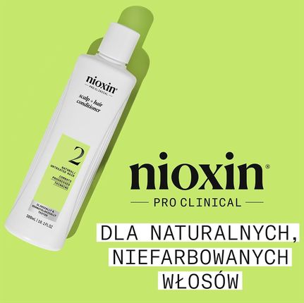 Nioxin System 2 Scalp + Hair Conditioner Odżywka Przeciw Rzednięciu Włosów 300ml - zdjęcie 2