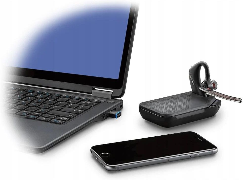 Słuchawki Plantronics Poly 5200 Uc Headset In-ear Black 206110-01