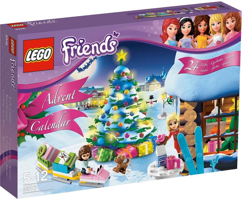 Klocki Lego Friends Kalendarz Adwentowy 3316 Ceny I Opinie Ceneopl