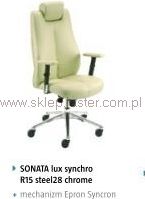 Nowy Styl Fotel Sonata Lux Synchro R15 Steel28 Chrome Epron Syncron