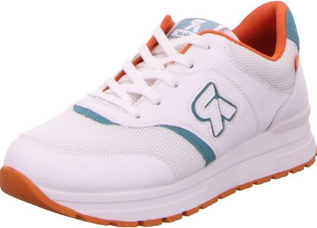 Rieker FSK niskie buty damskie niskie buty damskie sneaker sportowe sznurowane buty biały 40801-80 : 41