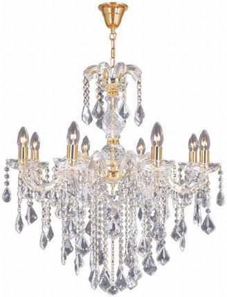 Zuma Line Żyrandol Lampa Wisząca Chateau Złoty 8Xe14 140048-Gld (140048Gld)