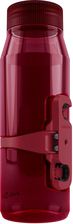 Fidlock - Butelka TWIST do roweru/wózka 700 LIFE + łącznik - bez bazy - clear/dark red