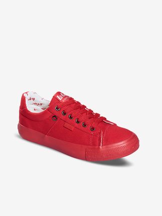 Czerwone damskie buty sportowe na platformie Lee Cooper - 38