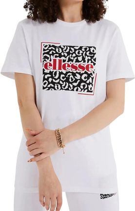 Koszulka damska Ellesse Padd t-shirt biały z logo  S