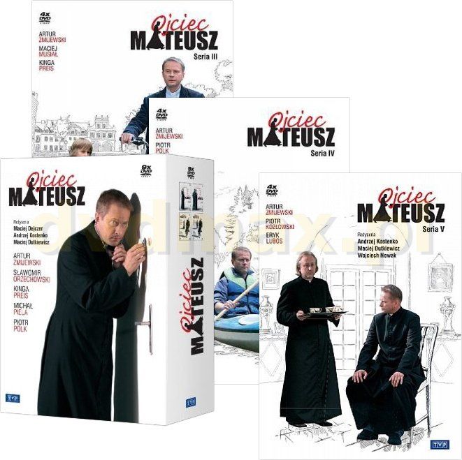 Ojciec Mateusz seria 1+2+3+4+5 Pakiet (21DVD) - Ceny i ...