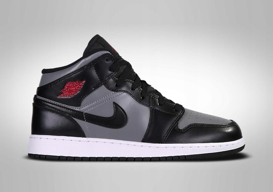 Nike Air Jordan 1 Retro MID Gs Shadow Red Eur 39 Us 6,5Y Nike Air Jordan 1 Retro MID Gs Shadow Red Eur 39 Us 6,5Y
