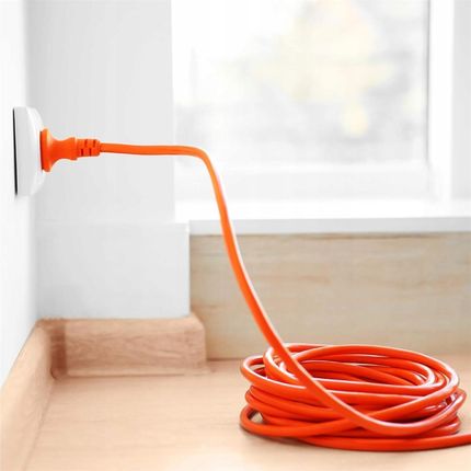 Orno Przedłużacz Pvc Ip20 10m 1x2P H03Vv-F 2x1mm2 Ges-3 - zdjęcie 2