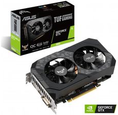 Asus Karta graficzna GeForce GTX 1660 O6G GAMING 192BIT 6GB GDDR5 HDMI/DVI-D/DP (TUFGTX1660O6GGAMING)