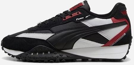 Puma Buty Sportowe Męskie Zamszowe Blktop Rider 39272525 Czarne