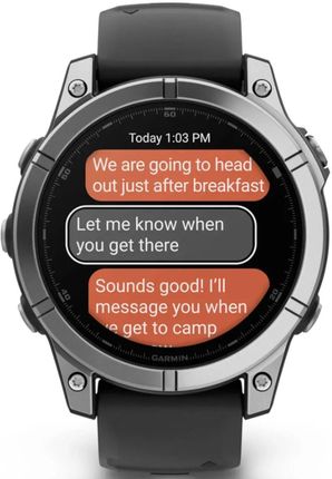 Garmin fenix E 47mm Stalowo-czarny - zdjęcie 4