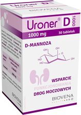 Zdjęcie Biovena Health Uroner D 1000 mg 30tabl - Cieszyn