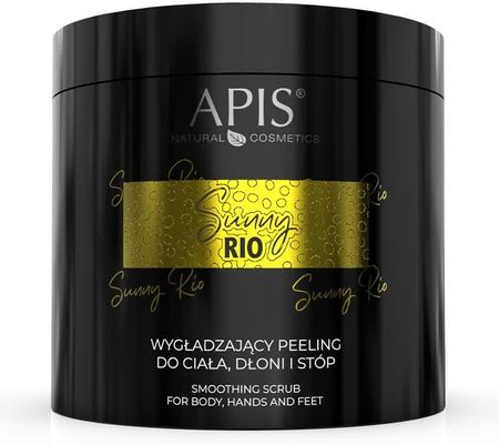 Apis SUNNY RIO Wygładzający peeling do ciała, dłoni i stóp 700 g