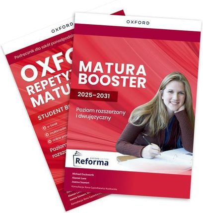 Oxford Repetytorium Maturzysty. Poziom rozszerzony z dodatkiem Matura Booster i Online Practice Oxford University Press