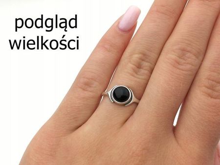 pierścionek srebrny turmalin pr. 925 rozmiary - zdjęcie 4