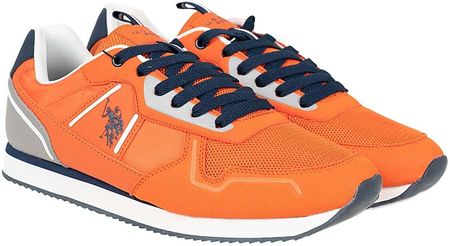 U.S. Polo Assn. Sneaker "Nobil004" - Nobil004 - Pomarańczowy- Rozmiar: 42(EU)