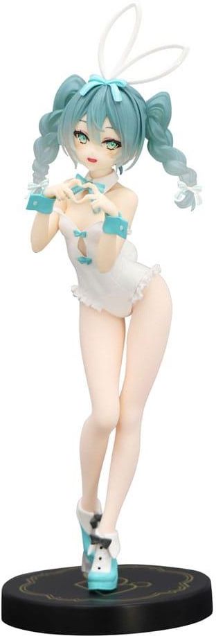 Furyu Hatsune Miku BiCute Bunnies PVC Statue Miku Rurudo White