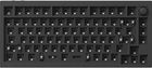 Keychron - Q1 HE QMK Wireless Custom Keyboard - Barebone Knob / Carbon Black / Barebone