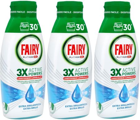 FAIRY Żel do zmywarek 600ml 30P Brillo Platinium IT