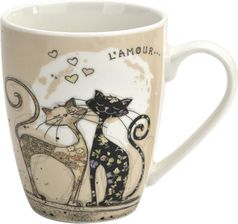 Zdjęcie Kubek porcelanowy 360 ml Koty wzór 2 - Lipno