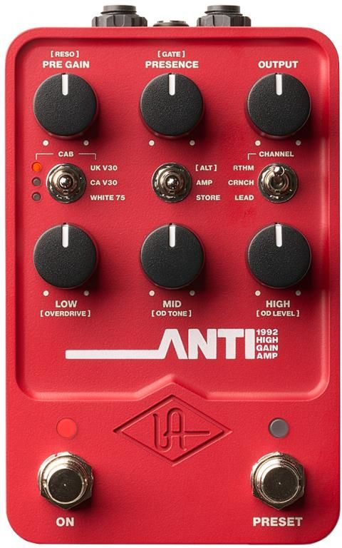 Universal Audio UAFX ANTI 1992 High Gain Amplifier