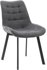 Zdjęcie Krzesło Colin W Tkaninie Grafitowe 53X61X88 Cm 833996 - Zduny