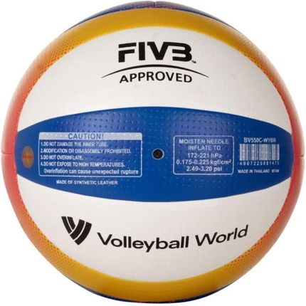 Emaga Piłka Siatkowa Mikasa Plażowa Bv550C Beach Pro - zdjęcie 3