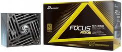 Seasonic Zasilacz FOCUS GX-850 v4 ATX 3.1 PCIe 5.1 Black 80Plus Gold 850W (FOCUSGX850V4)
