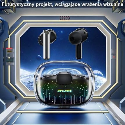 Awei T52 Pro2 Czarny (T52PRO2) - zdjęcie 2