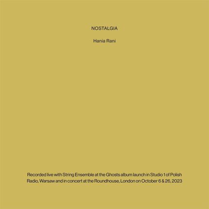 Hania Rani: Nostalgia [CD]