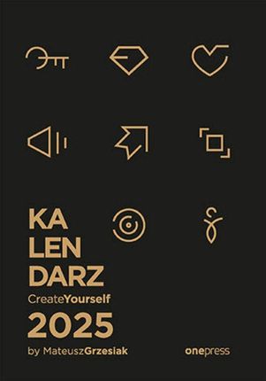 Kalendarz Create Yourself 2025  - Odbiór w księgarni 0 zł | 10,99 zł wysyłka lub BEZPŁATNIE przy zamówieniu od 149 zł