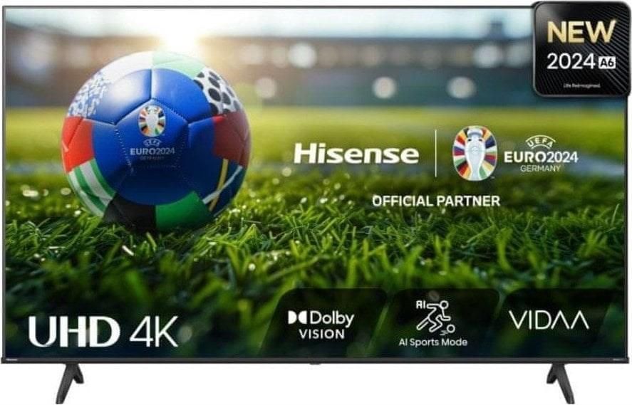 テレビ HisenseTV Telewizor LED Hisense 65E6NT 65 cali 4K UHD 65 cali - Opinie i