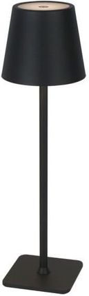 Lampa stołowa 3.5W 400lm CCT LED LINE TAZA 2x2000mAh czarna
